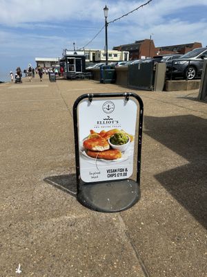   at Elliot's Fish & Chips in Hunstanton