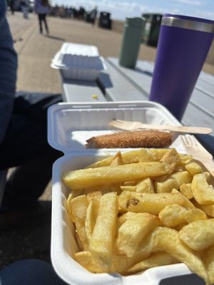Fish & chips   at Elliot's Fish & Chips in Hunstanton