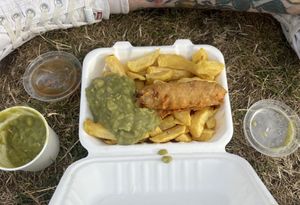   at Elliot's Fish & Chips in Hunstanton