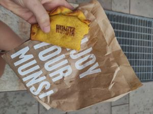 Humita pumpkin muns at Las Muns  in Malaga