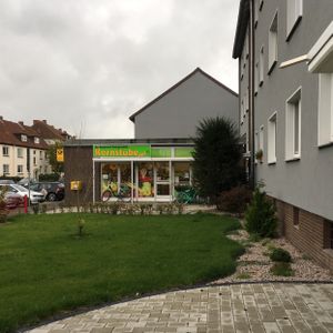 outside at Kornstube in Celle