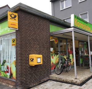 outside at Kornstube in Celle