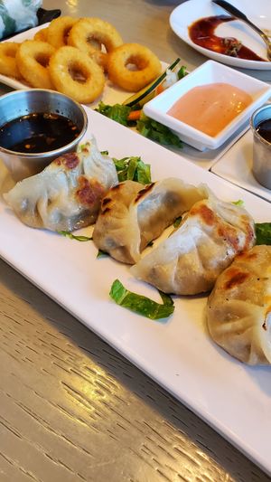 Gyoza at VeggiEAT - Summerlin in Las Vegas