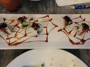 Spider roll at VeggiEAT - Summerlin in Las Vegas