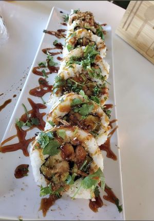Crunchy spider roll at VeggiEAT - Summerlin in Las Vegas