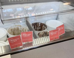 some flavors   at Frankie & Jo's - University Village in Seattle