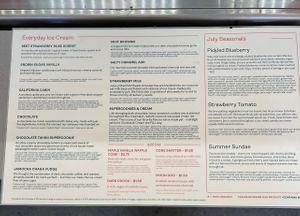 menu   at Frankie & Jo's - University Village in Seattle