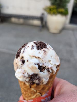 Mint brownie at Frankie & Jo's - University Village in Seattle