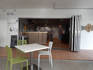 Trying this new cafe out this morning at Ten 06 in Yorkeys Knob