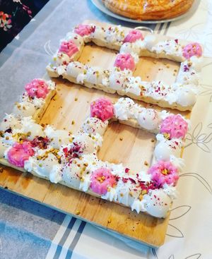 Nulber cake at Le Métïs Végétal in Thiais