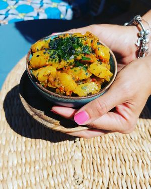 Cari chouchous at Le Métïs Végétal in Thiais