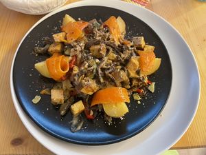 Main course at Planet One in Arbon