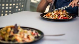 Food at Planet One in Arbon