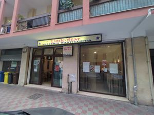 Outside at Pizzeria Little Star in Cagliari