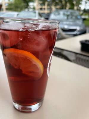 Hibiskus Ice Tea  at Glückstein in Mannheim