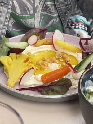 Hummus  at Glückstein in Mannheim