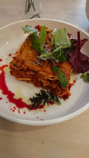 Creamy lasagna. at Glückstein in Mannheim