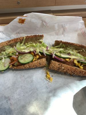 Wichers veggie sandwich  at Wichers in Vienna