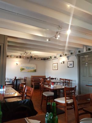 Lovely resturaunt beside the pub at Fisherman's Bar in Portmagee