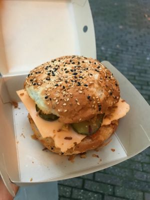 not the best pic but it was delicious! at Saloon in Amsterdam