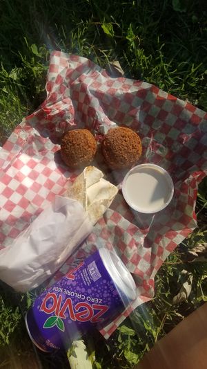 Falafel, and wrap. at Sham - Mont Royal in Montreal