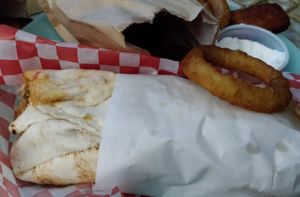 General tao sandwich at Sham - Mont Royal in Montreal