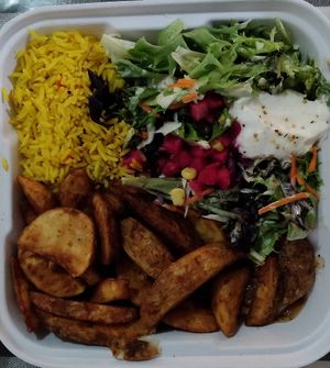 Steak plate at Sham - Mont Royal in Montreal
