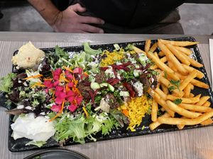 Assiette 2 grillades #Veganuary at Sham - Mont Royal in Montreal