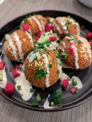 Falafel at Sham - Mont Royal in Montreal