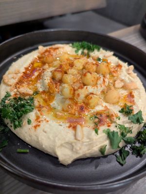 Hummus at Sham - Mont Royal in Montreal