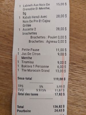  at Sham - Mont Royal in Montreal