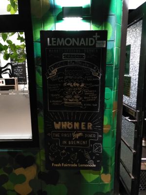 10/2020 - take away only due to Corona restrictions at Veganbar in Bremen