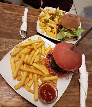 Unicorn Burger at Veganbar in Bremen