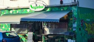 Front of the Veganbar. at Veganbar in Bremen