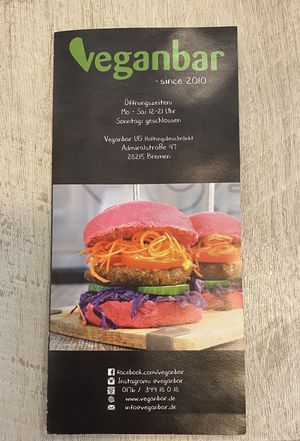   at Veganbar in Bremen