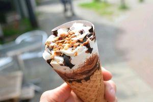 vegan ICE Cream  at Veganbar in Bremen