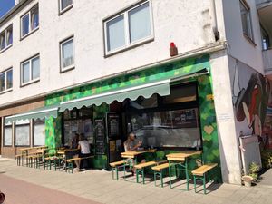 outside — new design at Veganbar in Bremen