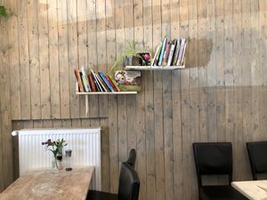 inside at Veganbar in Bremen