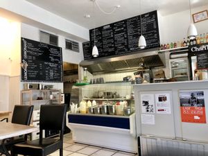 inside at Veganbar in Bremen