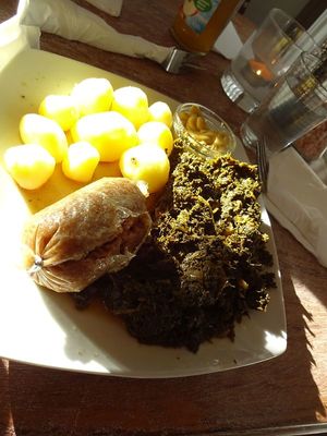 Grünkohl at Veganbar in Bremen