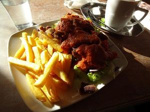 Whöner Teller  at Veganbar in Bremen