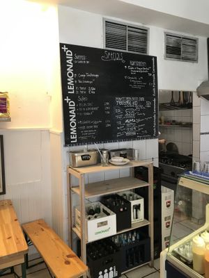 Special menu at Veganbar in Bremen