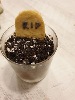 halloween mousse au chocolat at Veganbar in Bremen