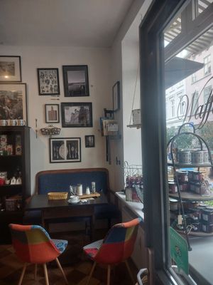Interior at Kleines Waffelhaus in Luebeck