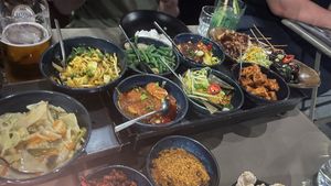 Vegan servings (2) at Sampurna in Amsterdam