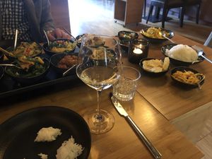 Reijsttafel  at Sampurna in Amsterdam