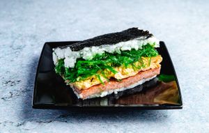 Seabreeze Okinawa Onigiri at Wellness Sushi in Denver