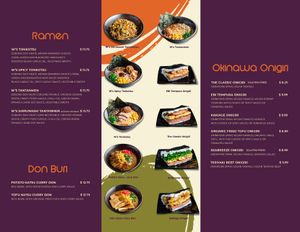 Menu at Wellness Sushi in Denver