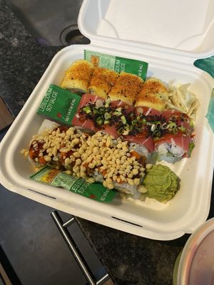 Sushi!  at Wellness Sushi in Denver