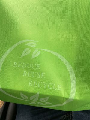 Reusable bag  at Wellness Sushi in Denver
